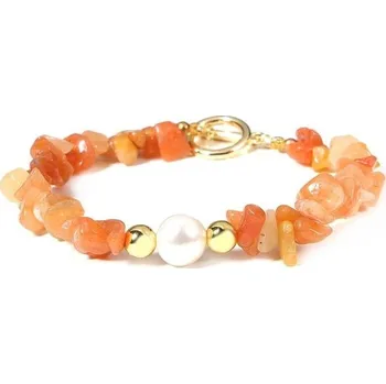 Náramek JJDreams drahokamový náramek s léčivými kameny, náramek s úlomky náramku pro ženy, jógový náramek s