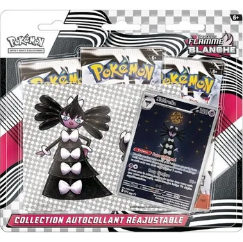 Hračka Pokémon TCG: Scarlet and Purple Re-Adjustable Sticker Collection – White Flame – Siderella (1