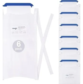 NEWGO Ledové obklady pro chlazení, Chladicí sáčky na zranění 11,8 x 36,5 cm, Opakovaně použitelné,
