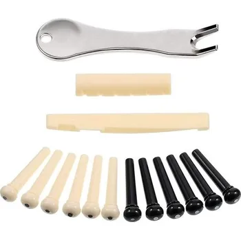 Příslušenství ke stanu Ladicí kolíčky na kytaru, Kolíky na kobylku kytary, Plastové kolíky na akustickou kobylku, Ladicí