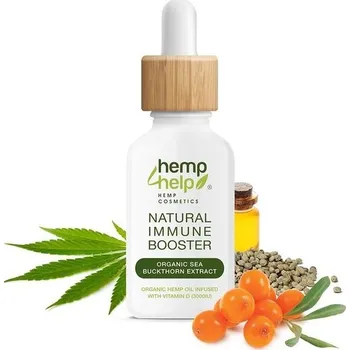 Potravinová fólie Organické bylinky posilují imunitní systém s vitamínem D 1000 IU, extraktem z organického rakytníku