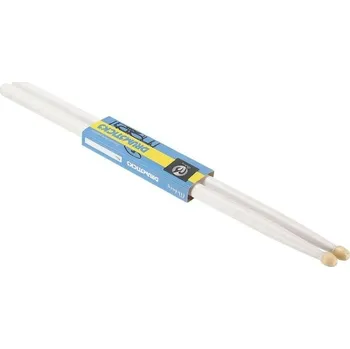 Příslušenství pro bicí nástroj PATIKIL Javorové paličky, protiskluzové, 7A, bílé, 1 pár, pro bicí, hudební nástroje, bicí