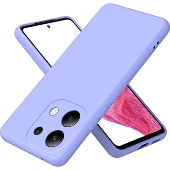 Pouzdro na mobilní telefon Tekuté silikonové pouzdro BORYA pro Xiaomi Redmi Note 13 4G, ultra tenké nárazuvzdorné měkké