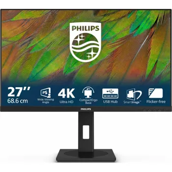 Monitor Philips/27B1N3800/27"/IPS/4K UHD/60Hz/4ms/Black/3R