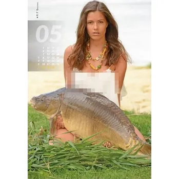 Kalendář Kalendář kaprů Carponizer 2025 - rybářský kalendář - kalendář lovu kaprů
