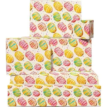 Party dekorace Dárkové balení pro dívky – 6 listů