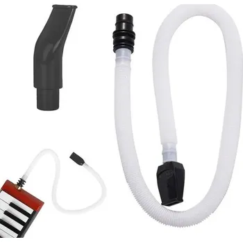 Tokaneit Melodica náustek a trubice - flexibilní plastový náustek s trubkou, délka 59,5 cm s černým