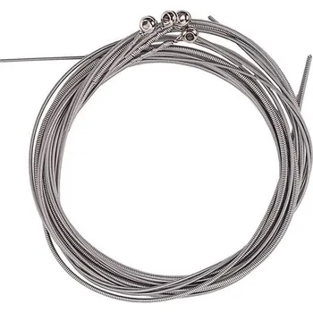 Struna do sekačky HEALLILY Sada 4 baskytarových strun, 4 pevné nerezové kytarové struny, náhradní struny pro