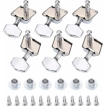 Strunný nástroj Polouzavřené kytarové knoflíky, polouzavřené ladicí mechaniky pro ladicí mechaniky, polouzavřené