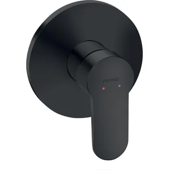 NOVASERVIS Baterie Novaservis Nostris sprchová, černá, BNS7PABL BNS7PABL