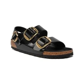 Dámské sandále Sandály Birkenstock Milano Big Buckle 1024211 Černá 41