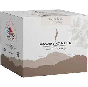 Pavin Caffè EXTRA DEKA bezkofeinové kapsle 100 ks Lavazza® Blue kompatibilní 100% Arabica