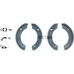 Sada brzdových čelistí, parkovací brzda TEXTAR 91048301