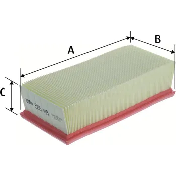 Filtr do auta Vzduchový filtr VALEO 585418