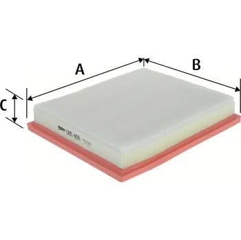 Filtr do auta Vzduchový filtr VALEO 585409