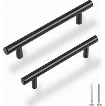 Systém vstřikování QMAHA 10 kusů nábytkových úchytek, kuchyňské úchytky se šroubem, úchytky z nerezové oceli na