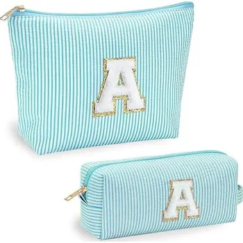 Kabelka Jersries Personalizovaná sada kosmetických taštiček, 2 kusy - kosmetické taštičky s initials od A