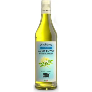Sirup ODK (OrsaDrinks) ODK sirup Elderflower - bez cukru 750 ml PET