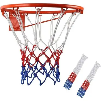 Basketbal Voarge 2dílná profesionální basketbalová síť, náhradní basketbalová síť, síť na basketbalový koš,