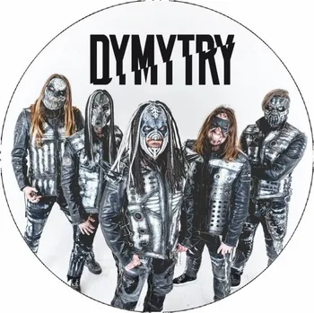 Jedlá dekorace na dort Jedlý papír kapela Dymytry s logem 19,5 cm - Pictu Hap