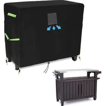 Příslušenství pro gril Kryt na kuchyňský vozík, kryt na gril BBQ, vodotěsný ochranný kryt na plynový gril, ochranný kryt