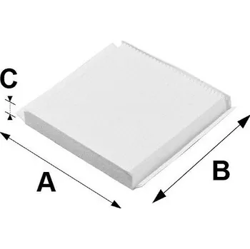 Ventilátor topení a klimatizace Filtr, vzduch v interiéru VALEO 698657