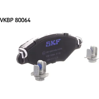 Brzdová destička Sada brzdových destiček, kotoučová brzda SKF VKBP 80064