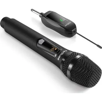Mikrofon FerBuee UHF bezdrátový mikrofon Profesionální bezdrátový dynamický mikrofon Ruční mikrofonní systém