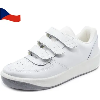 Dámská obuv Prestige M86810-10 suchý zip bílá bílá 38