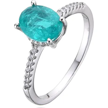 Prsten Jan Kos jewellery Stříbrný prsten s turmalínem MHT-4450/SZ00