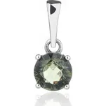 Šperky Jan Kos Jan Kos jewellery Stříbrný přívěsek s vltavínem 32106273