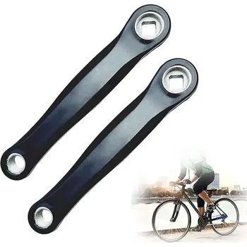 SSyang 2dílná klika 170 mm, jednorychlostní klika, levá klika pro jízdní kolo, horské kolo,