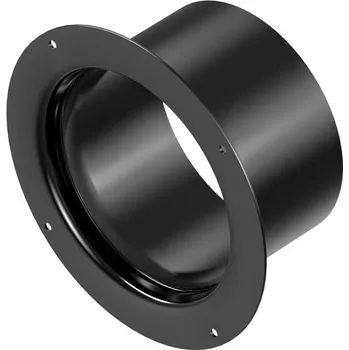 plotová tvarovka HG Power 125mm příruba pro připojení potrubí, plastová nástěnná příruba, rovná příruba pro