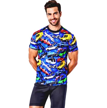 Pánské pyžamo Pánské Pyžamo Krátké FOLTÝN PK 474 Velikost: 4XL