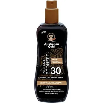 Australian Gold SPF30 sprejový gel s okamžitým bronzerem 100 ml