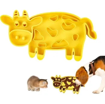 Miska pro psa Protihltací miska leyomgamz žlutá