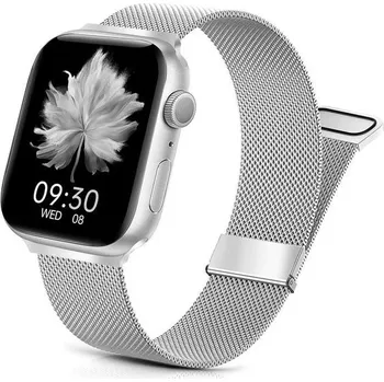 Chytré hodinky Surundo kompatibilní s kovovým řemínkem Apple Watch 42 mm 44 mm 45 mm 49 mm 38 mm 40 mm 41 mm,