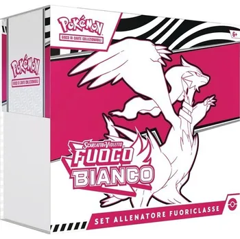 Hračka Pokémon TCG: Reshiram Elite Trainer Box z datadisku Scarlet & Violet—White Fire, který obsahuje