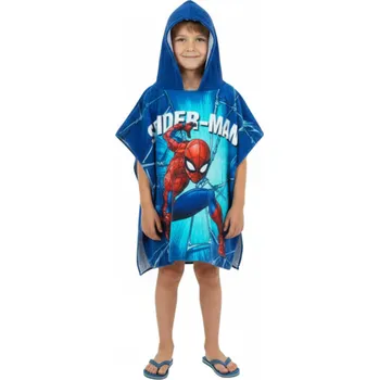 Chlapecké oblečení Chlapecké pončo Spiderman 23SPI-PO12