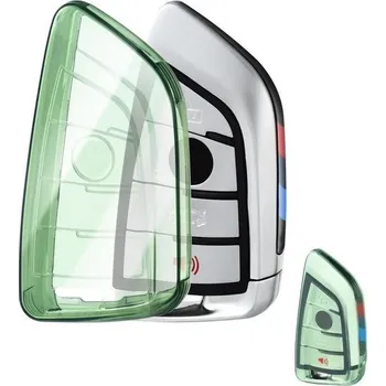 Průhledný kryt klíče od auta OFFCURVE, kryt klíče od auta pro BMW řady 1/2/3/4/5/6/7/8 X1 X2 X3 X4