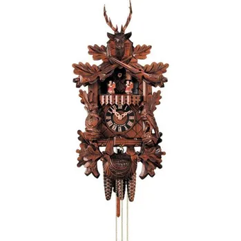 Hodiny K634/3T - Ručně řezané kukačky Hönes s jednodením strojkem
