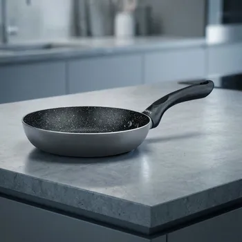 Pánev Nepřilnavá pánev na indukci Tadar Amarantina Grey Marble 18 cm