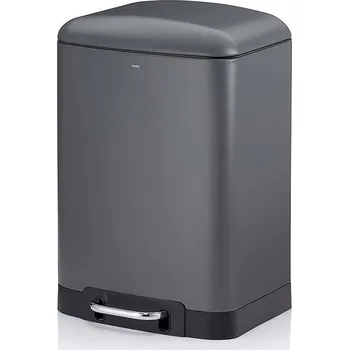 Odpadkový koš KELA Davino šedý – koš na odpadky 12 l