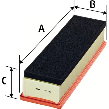 Vzduchový filtr Vzduchový filtr VALEO 585049