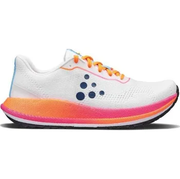 Dámská běžecká obuv Dámská běžecká obuv CRAFT Pacer 2 velikost bot 4,5 white, pink, orange