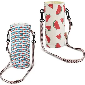 Motýlek WJUAN taška na 2 lahve, bavlněná lněná