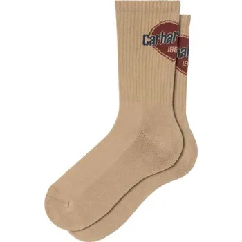 Pánské oblečení PONOŽKY CARHARTT WIP Growth - béžová + při osobním odběru 523 Kč