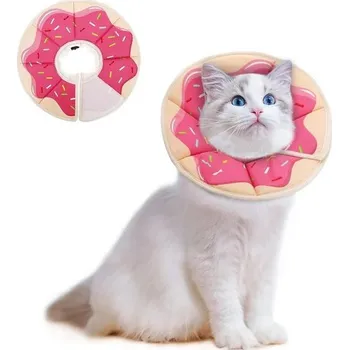 Nastavitelný obojek pro kočky Supet, nastavitelný obojek pro kočky, měkký kuželový obojek po