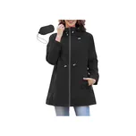 Dámská bunda PONCEAU nepromokavá černá XL