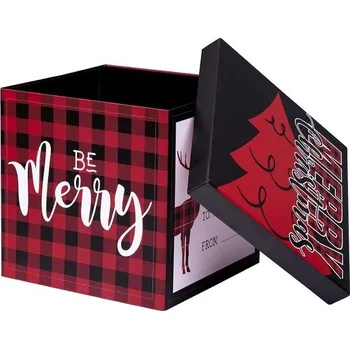 Party dekorace Dárková krabička Holijolly HOGBTDG-YS9IN-SDGZ-E